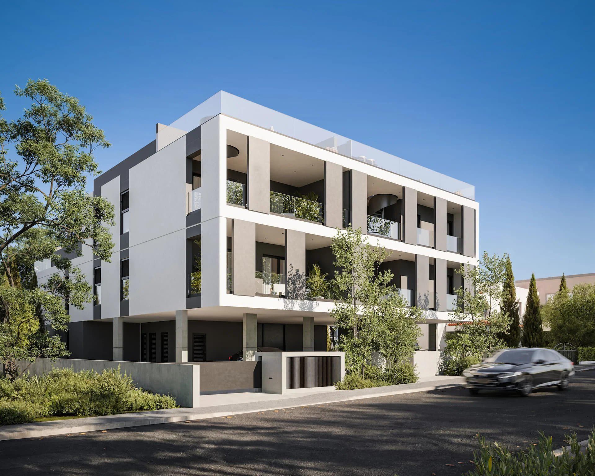 New project close to the beach and the historic center of Paphos
