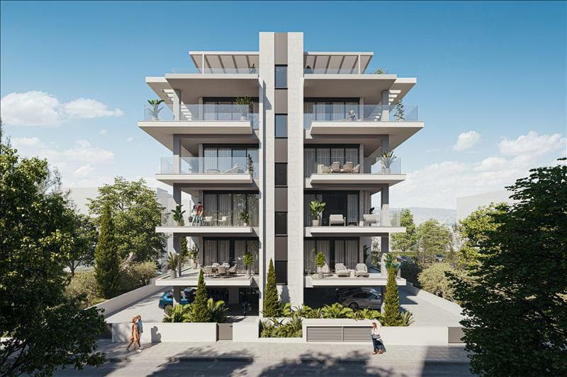 New sea view residence close to the beach and the historic center of Limassol