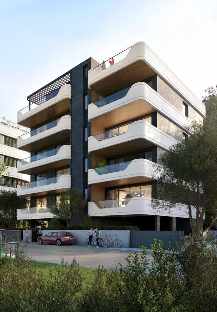 New stylish residential complex at 500 meters from the beach