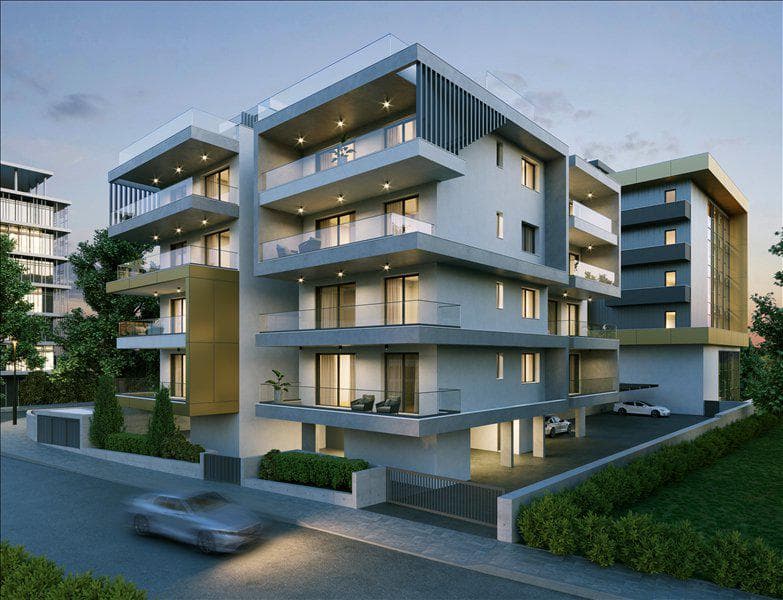 New residence with a swimming pool and a business center, Limassol