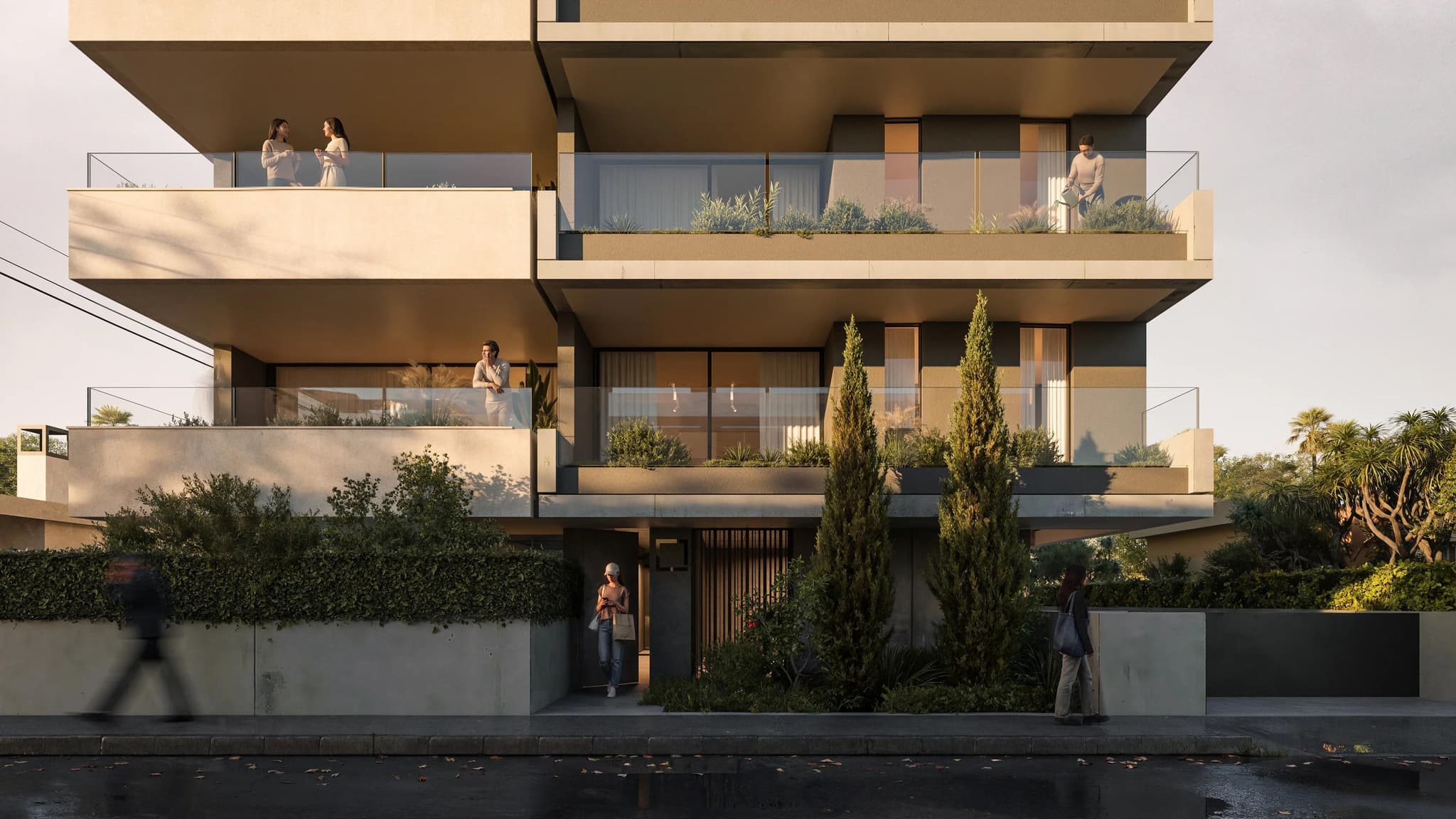 New residential complex of apartments in Kapsalos, Limassol