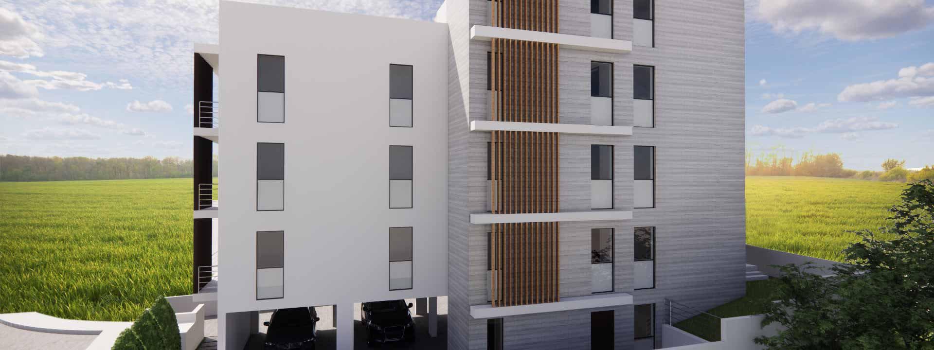 Residence with a parking in the center of Paphos