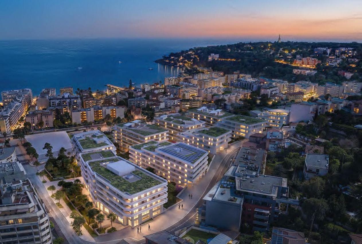 New prestigious complex 350 meters from the sea, Roquebrune-Cap-Martin