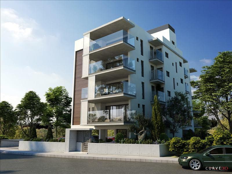Low-rise residence close to the main shopping streets of Strovolos