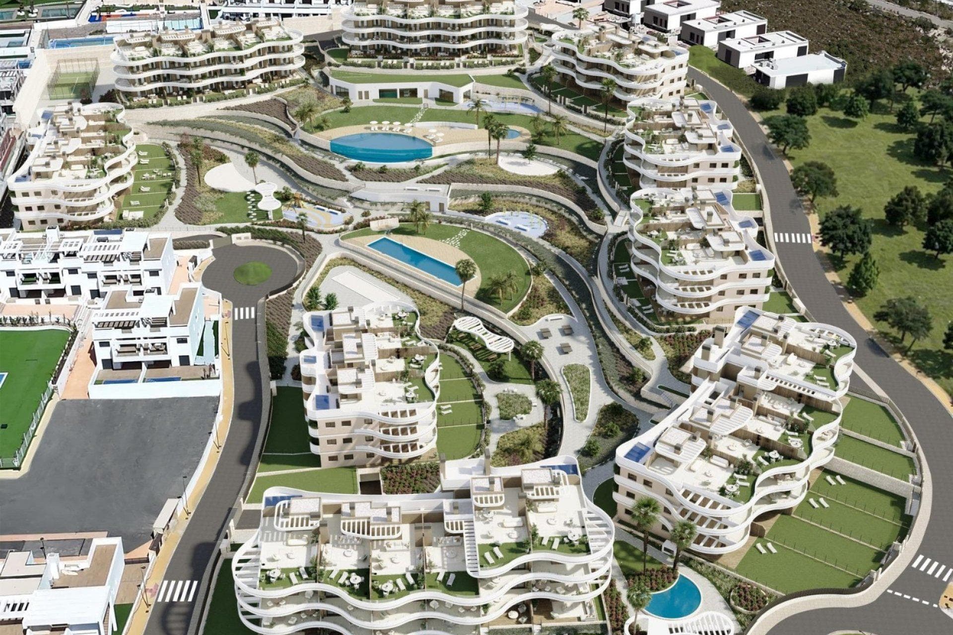New apartments with sea views and resort amenities in Finestrat, Alicante