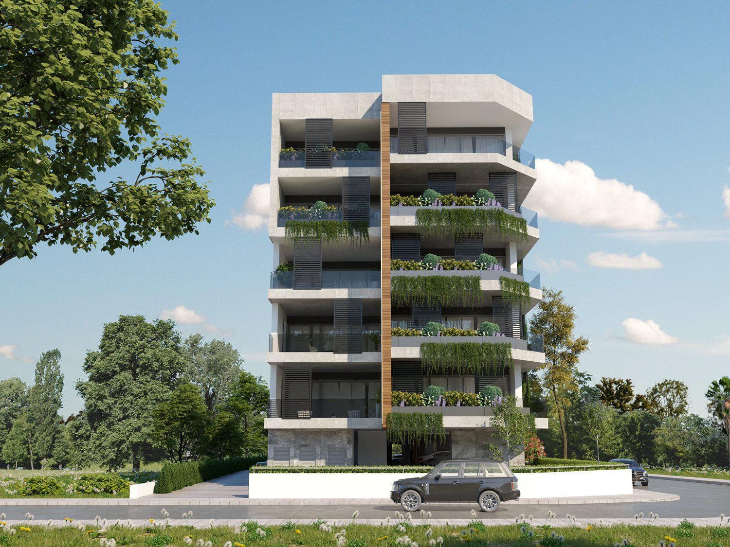 Low-rise residence close to the center of Nicosia