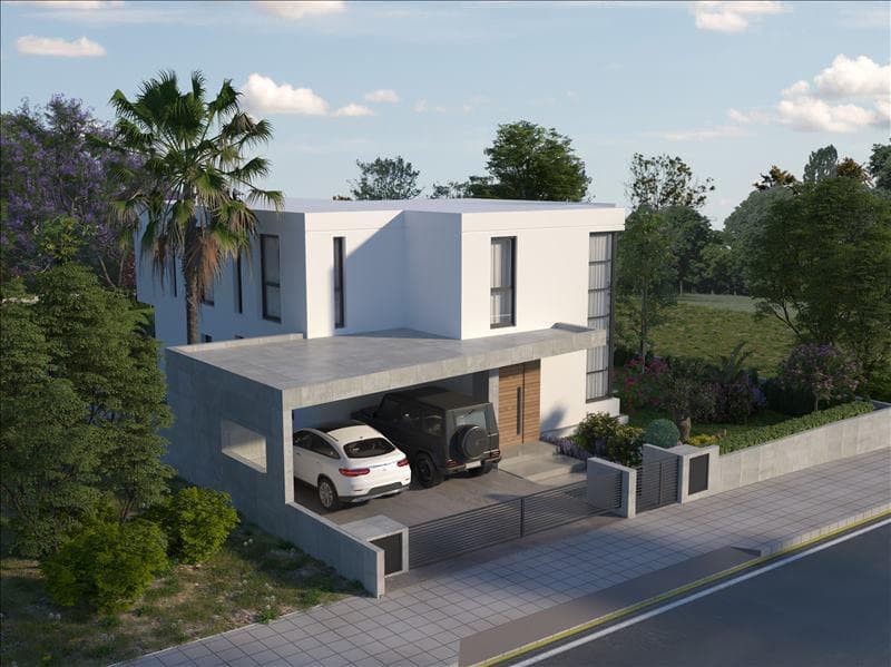 New complex of villas in a quiet area