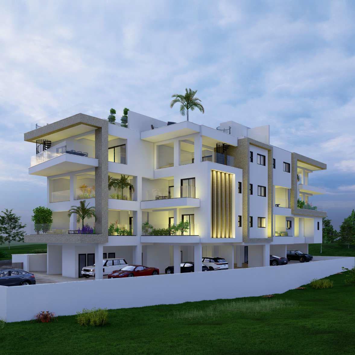 New residence with panoramic sea views close to the center of Limassol