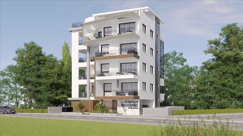New complex with a green area and picturesque views close to the marina, Larnaca