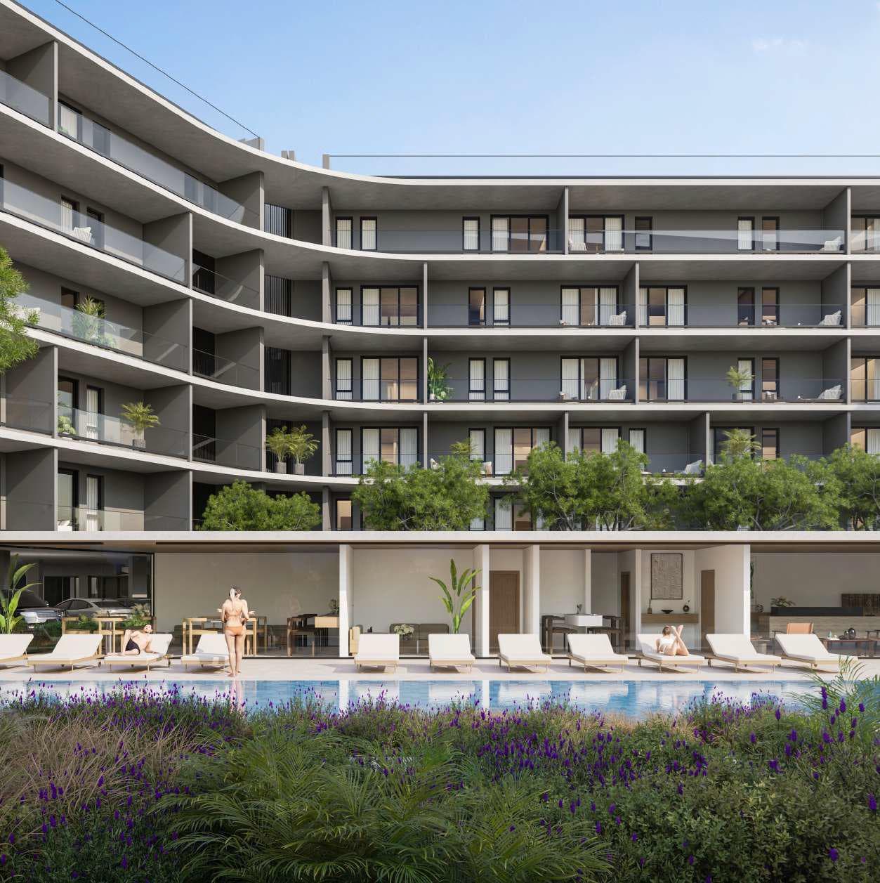 New project with a swimming pool in the prestigious area of Kato Polemidia