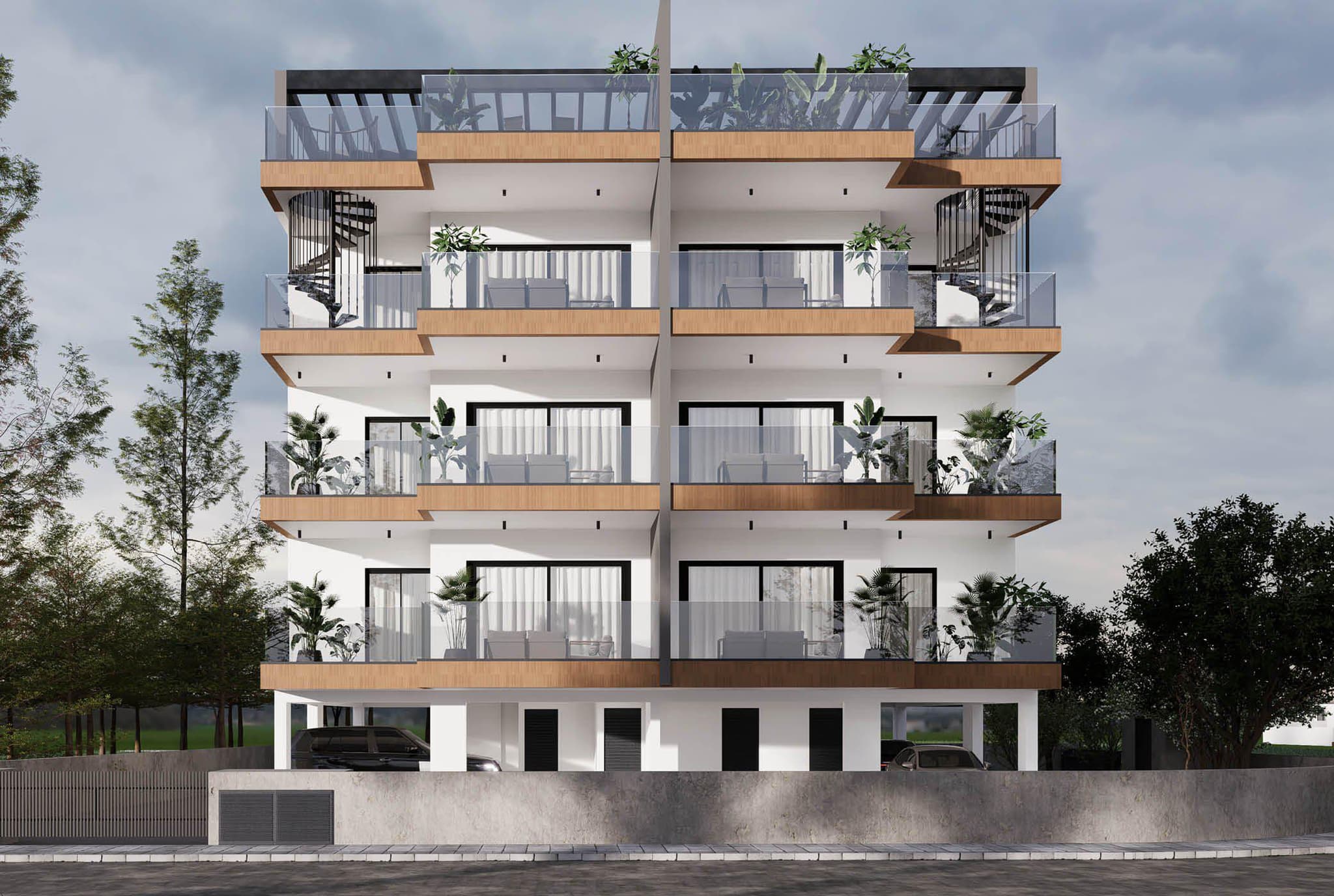 New residence with a parking in the prestigious area of Agios Athanasios