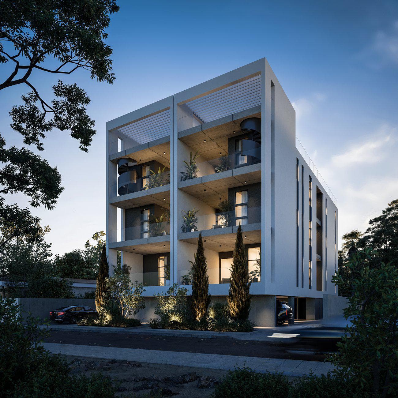 New project with a parking close to the seaside and the center of Limassol, Agios Athanasios