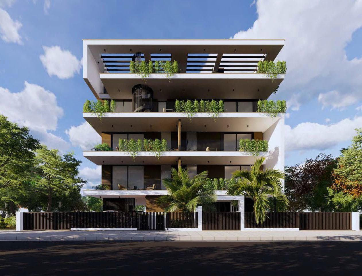 New residence with a swimming pool and a spa area near the beach, Geroskipou