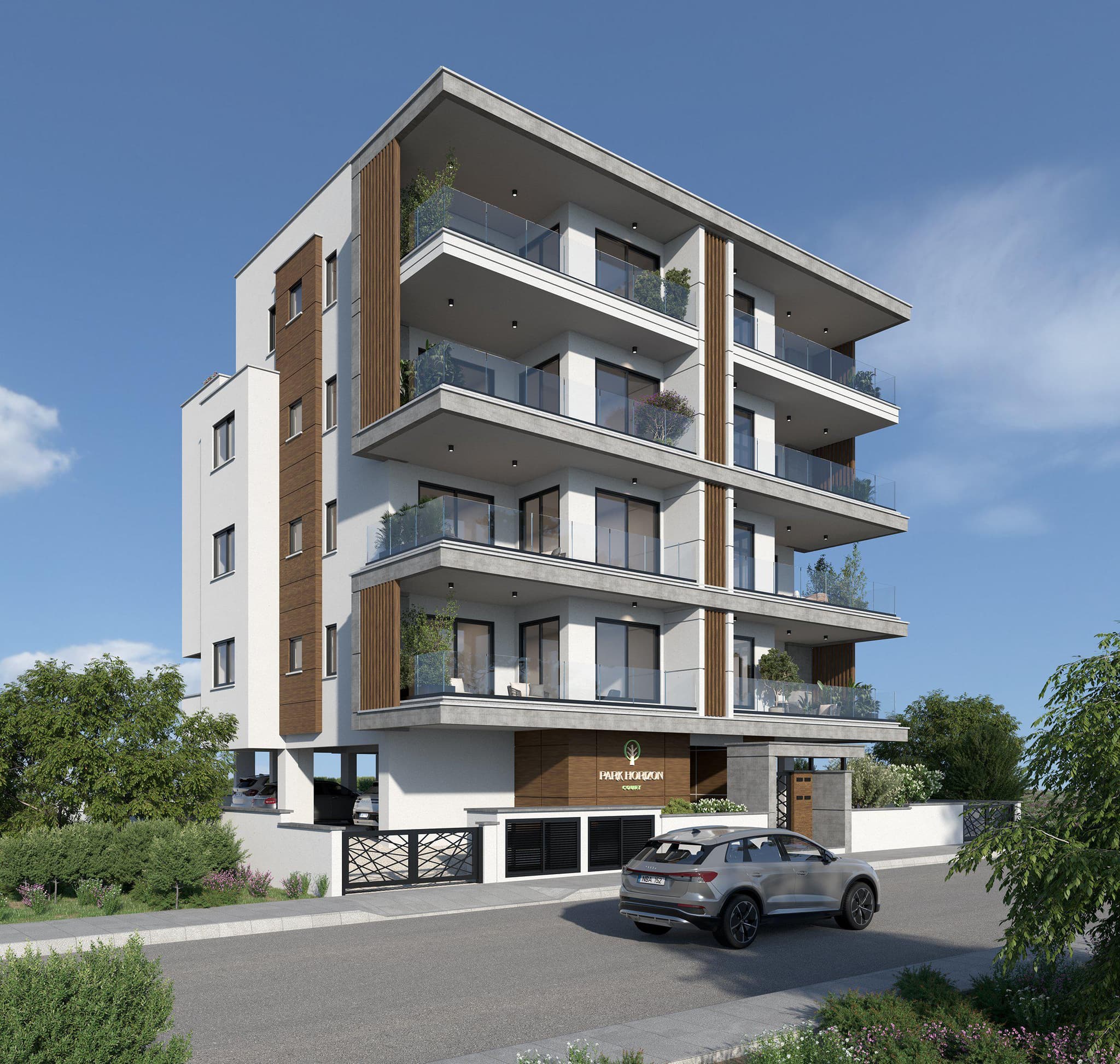 Residence with a parking in the center of Limassol
