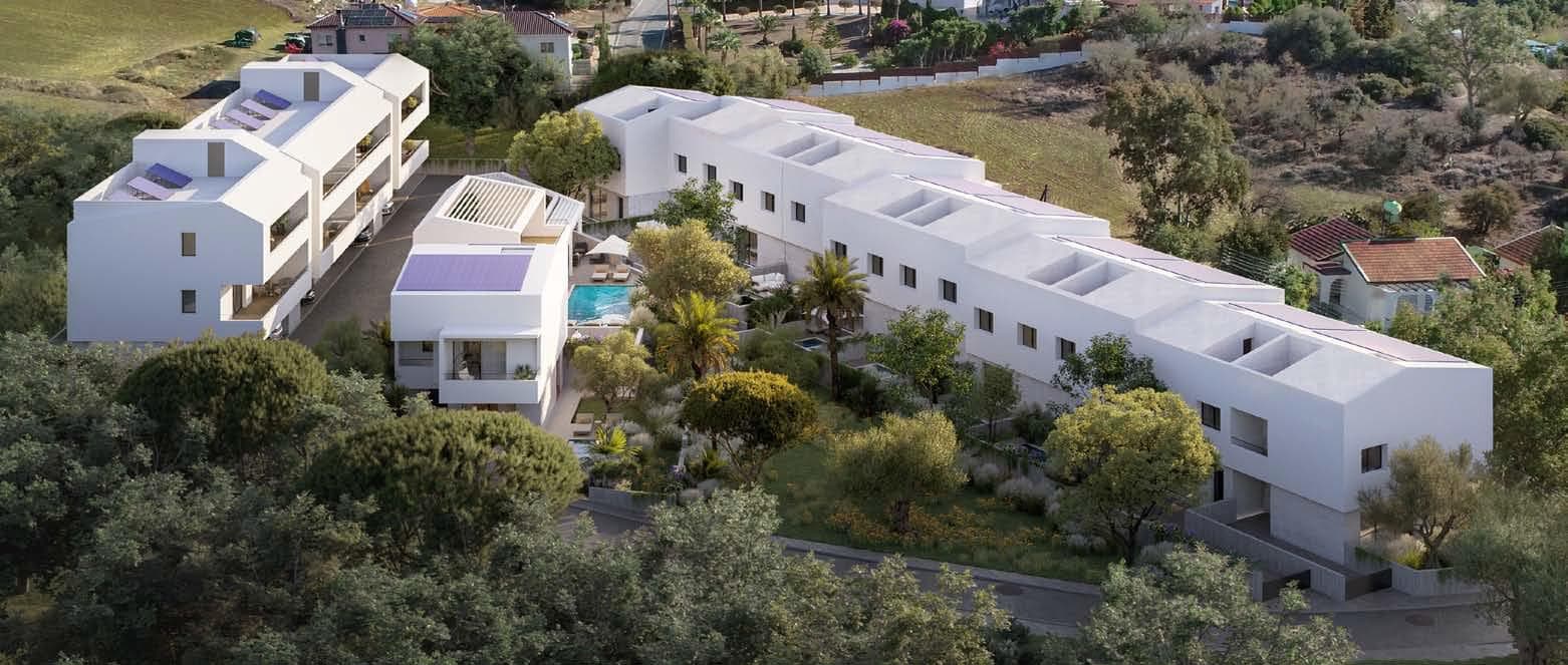 New residence with a swimming pool and a panoramic view in the prestigious suburb of Limassol