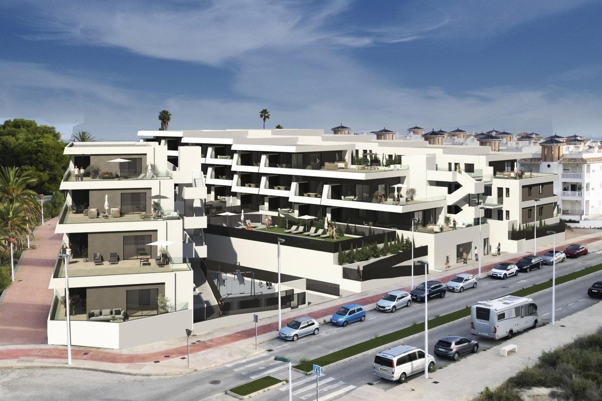 Modern complex just 800 m from El Pinet beach, La Marina, Alicante
