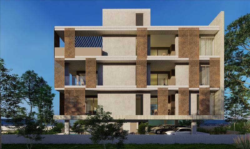 New residence with a swimming pool in a prestigious area of Paphos