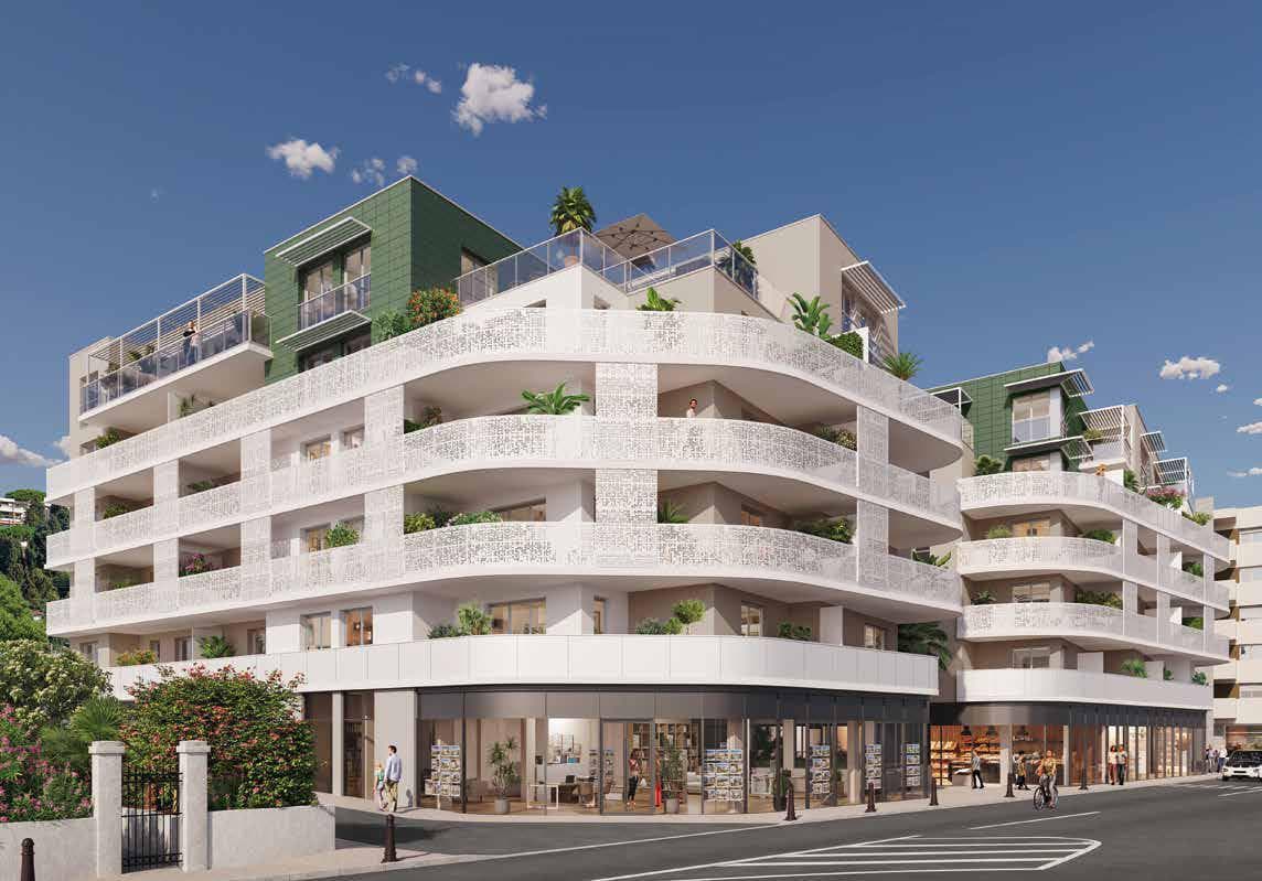 First-class apartments in a new residential complex, Saint-Laurent-du-Var, Cote d'Azur