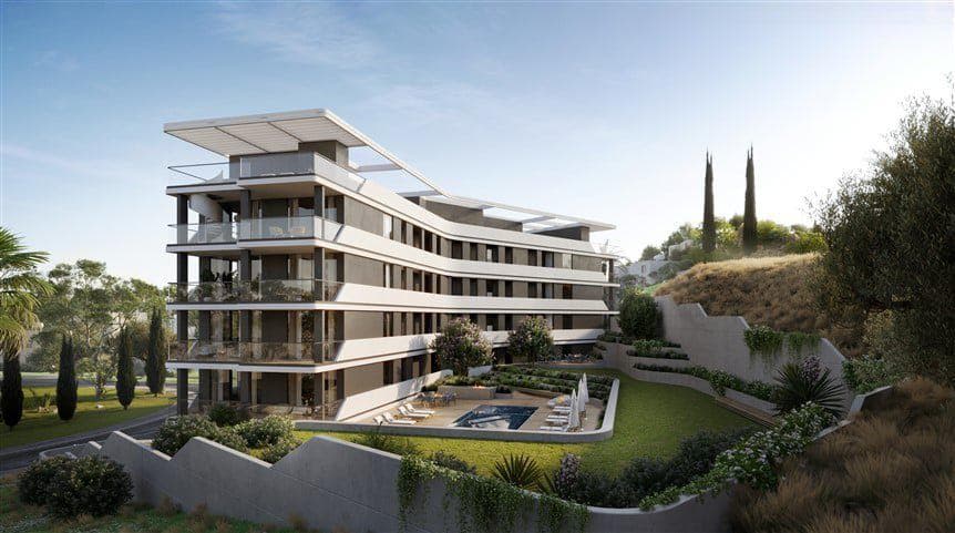 New residence with a swimming pool, Agios Tychonas