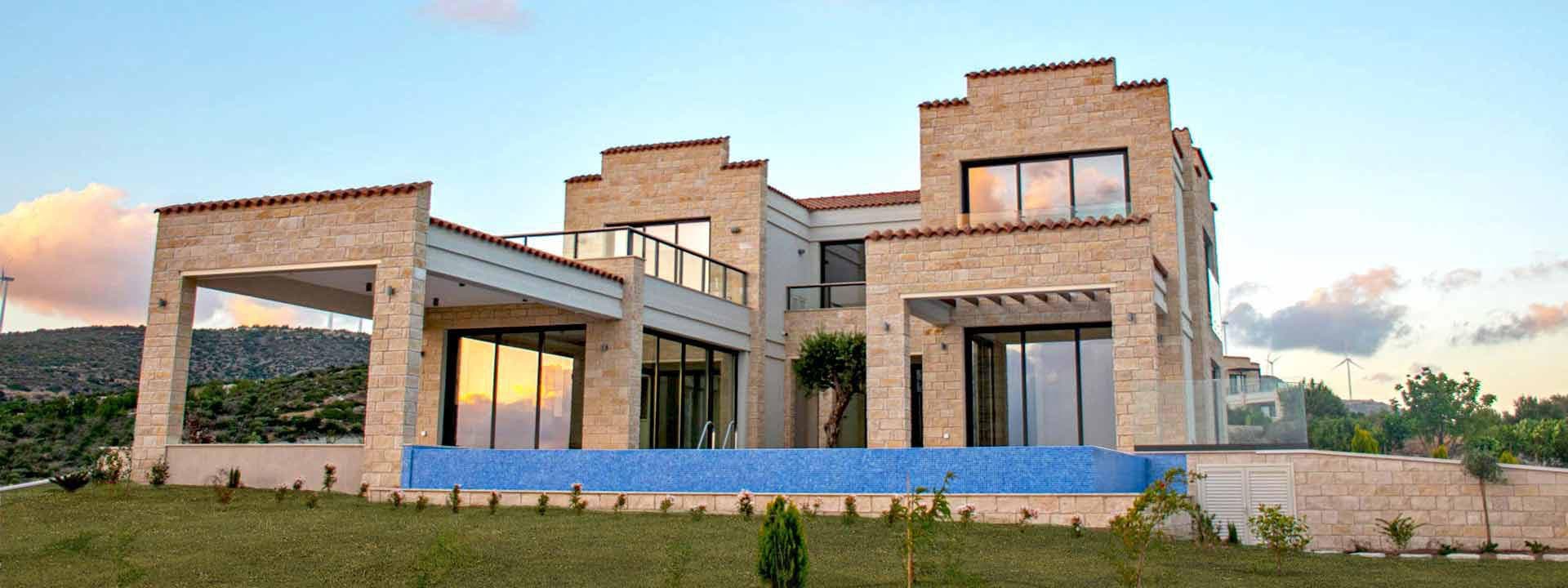 New exclusive complex of villas with a panoramic view of the sea