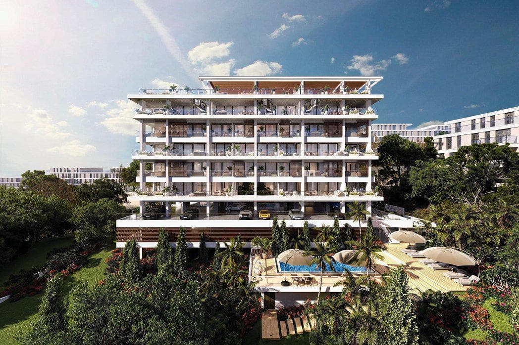 New premium residence with a swimming pool and a garden, Agios Athanasios