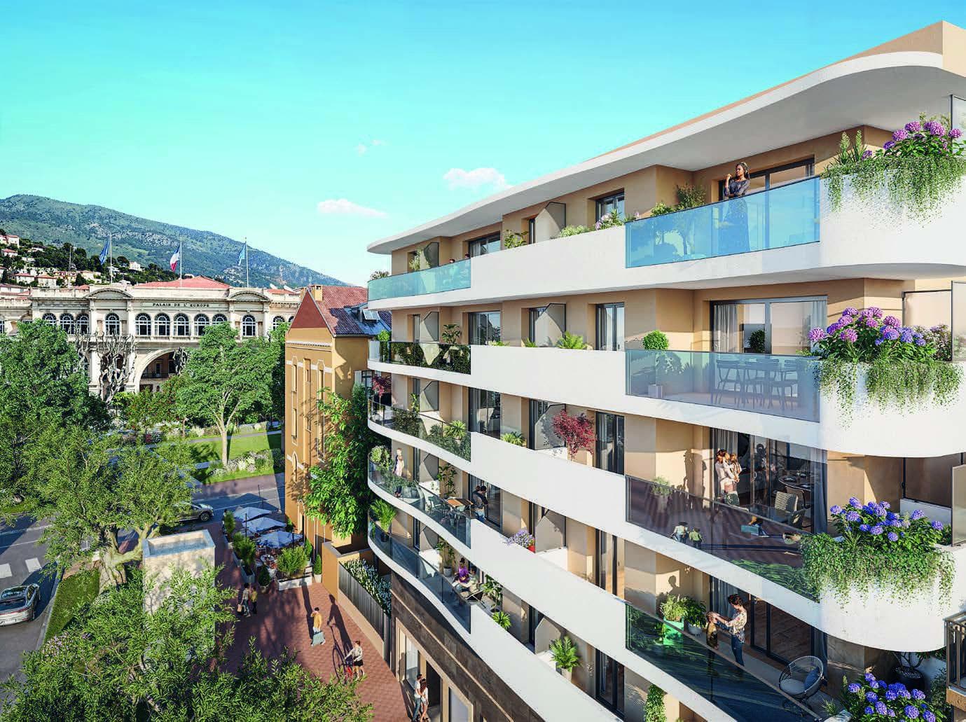 Exceptional residence next to the Palais de l'Europe in the heart of Menton