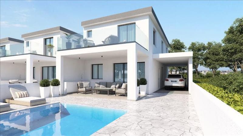 New complex of villas with swimming pools in a prestigious area