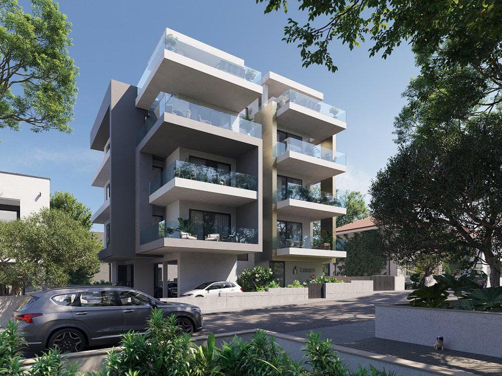 New low-rise residence with a gym close to beaches, Limassol