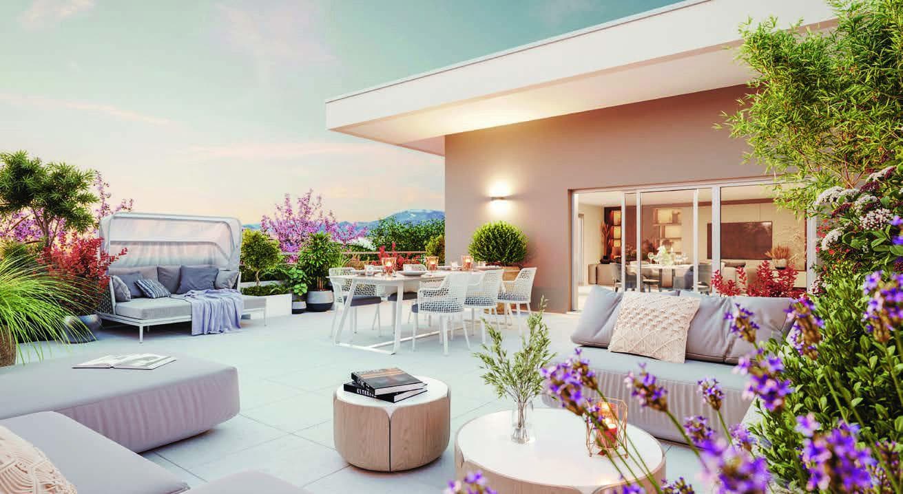 New complex with a swimming pool, gardens and a parking near the hospital, Antibes, Cote d'Azur