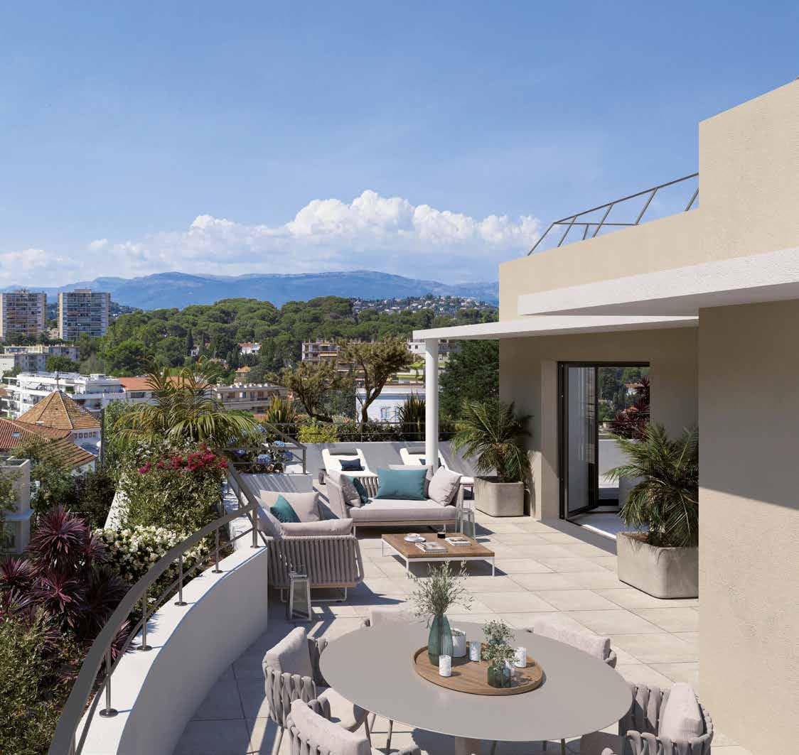 Apartments and houses in a new residential complex, Le Cannet, Cote d'Azur