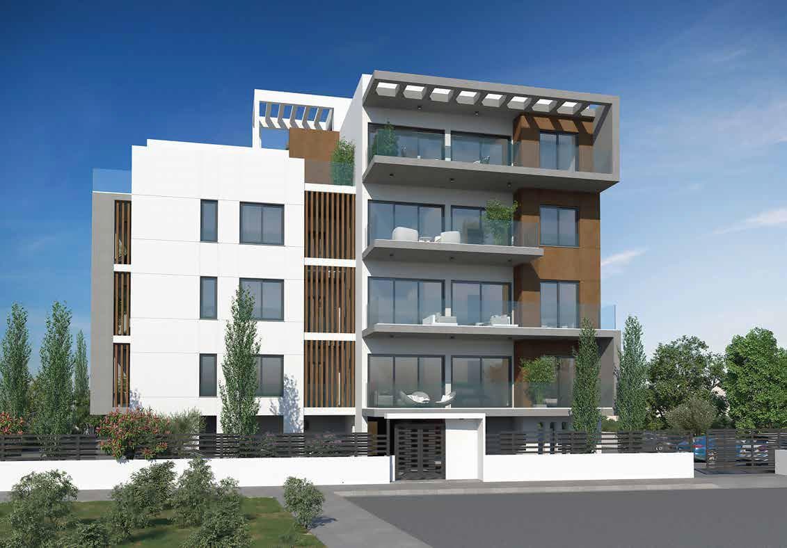 Gated residence with green areas in a prestigious area, in the center of Limassol