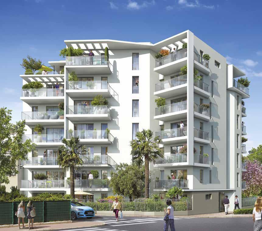 Magnificent apartments in a new residential complex with a garden and a parking, Menton, Cote d'Azur