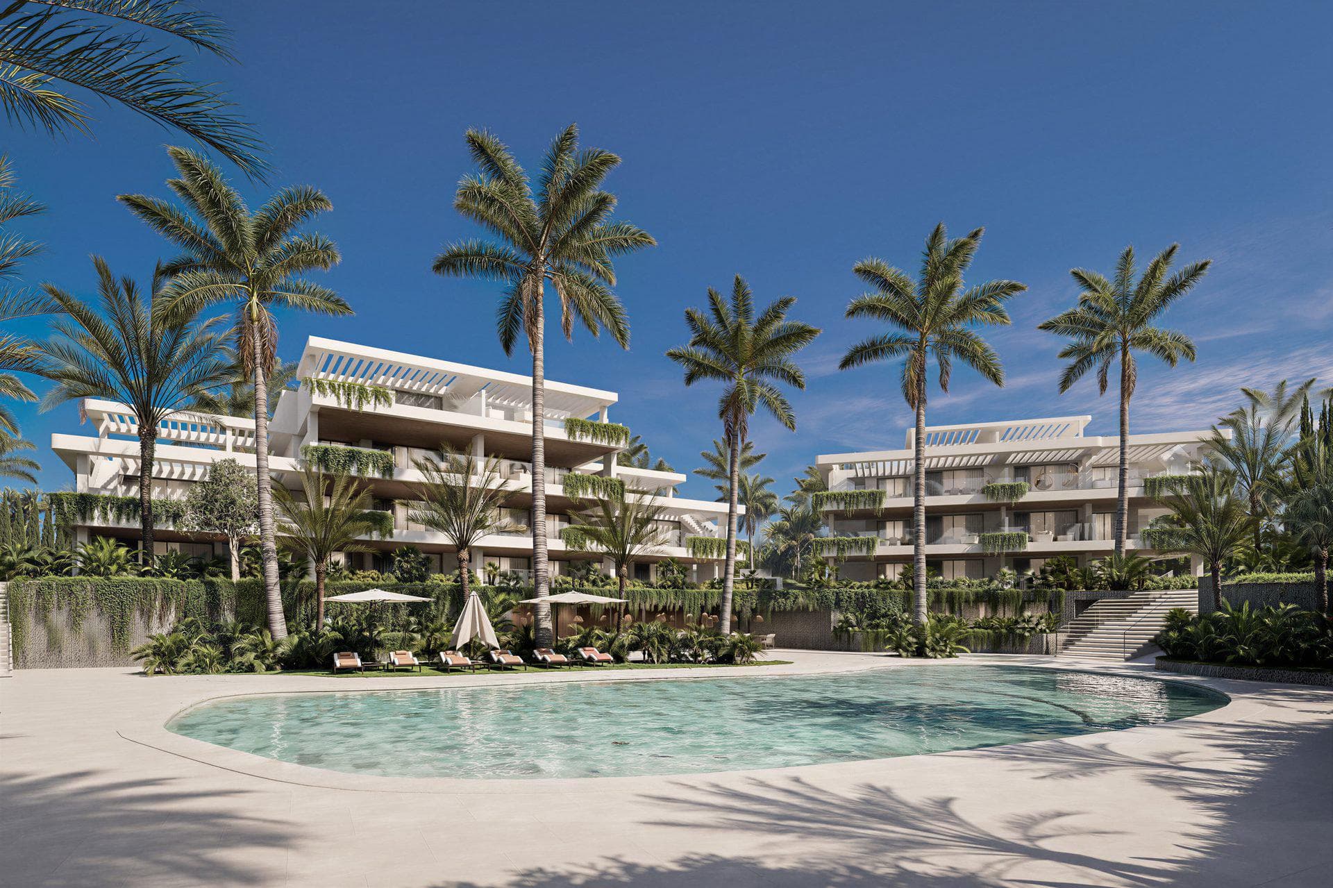 Prestigious apartment complex in Estepona, Costa del Sol