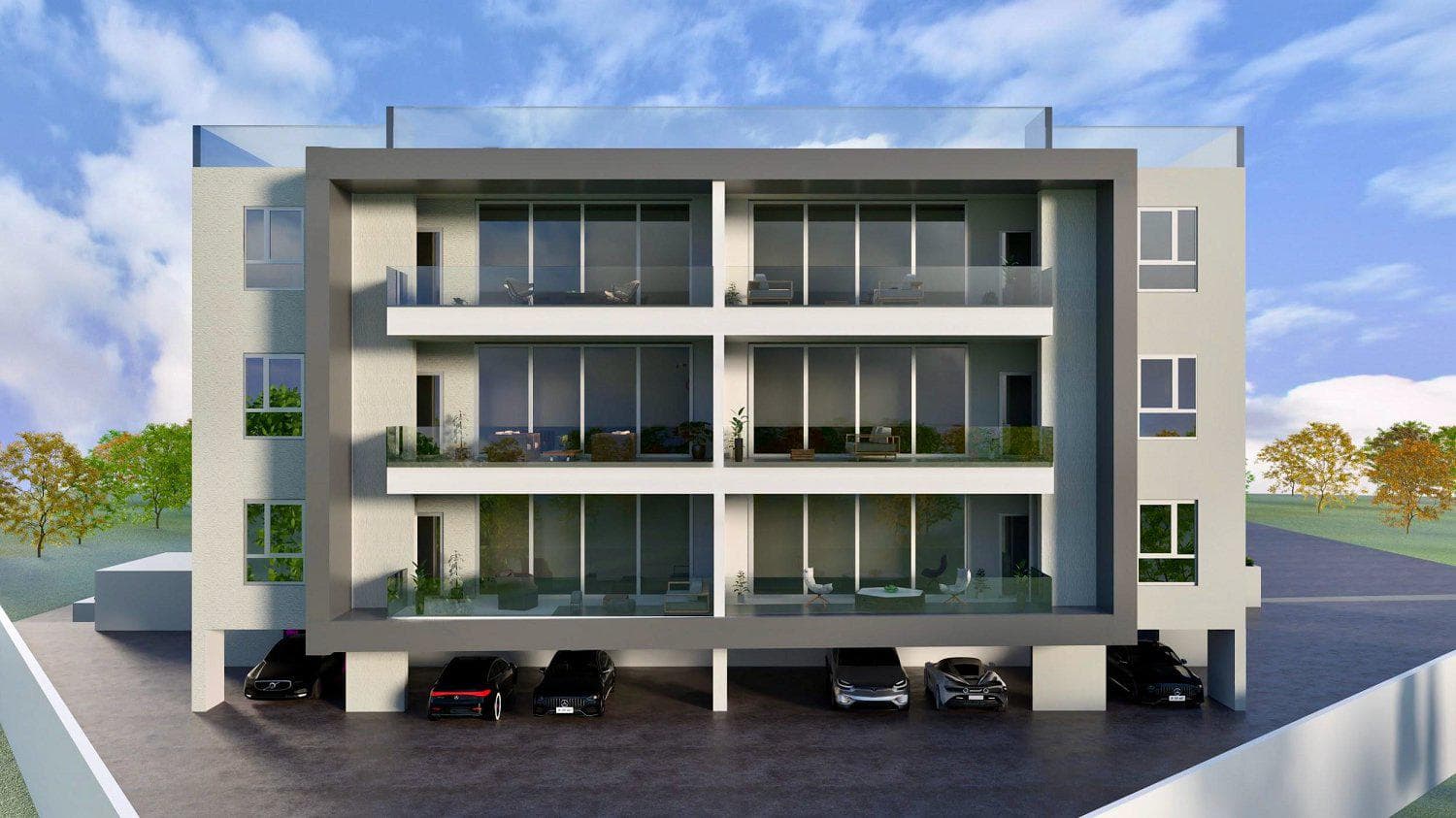 New low-rise residence close to beaches, Limassol