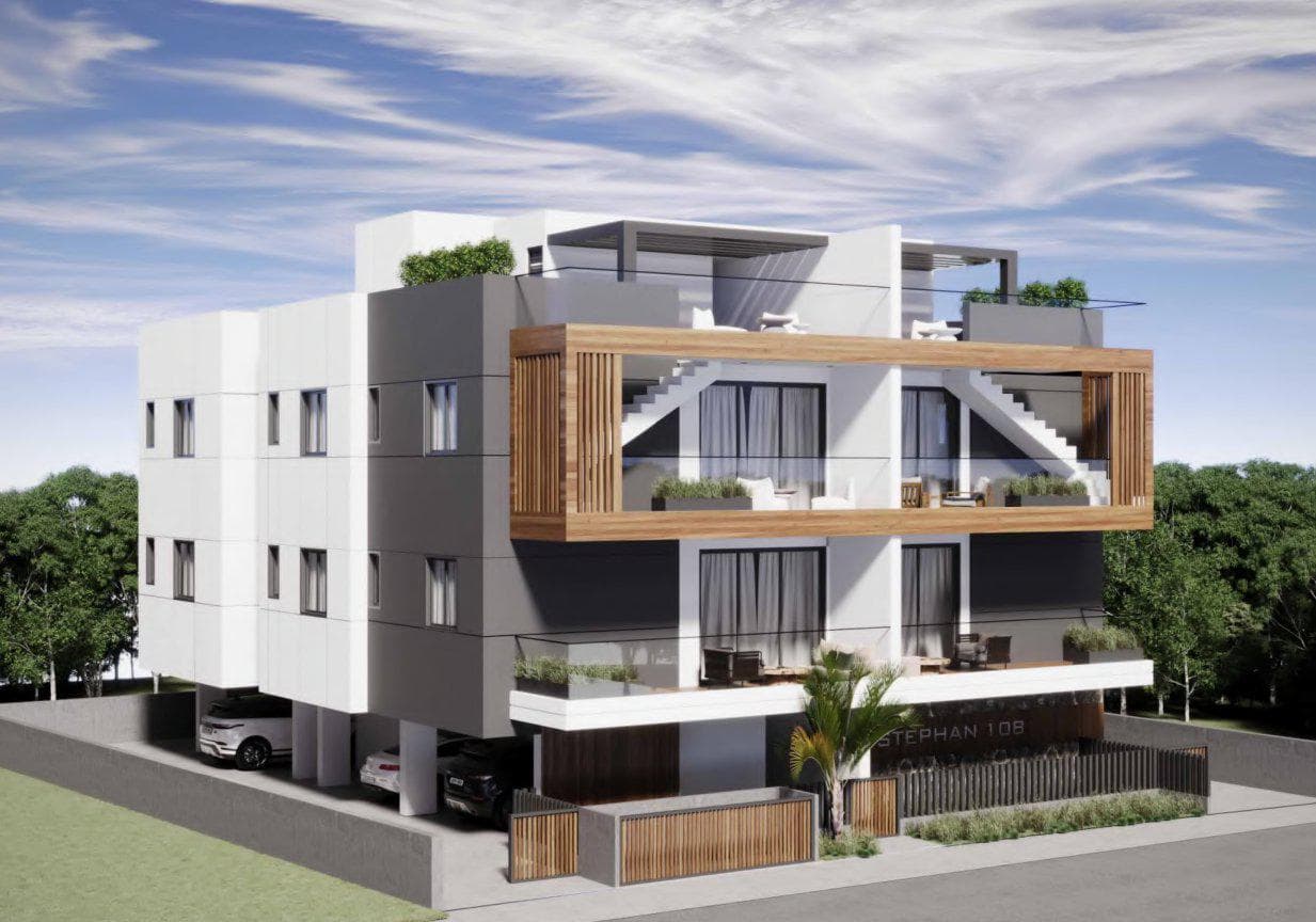 New low-rise residence in the prestigious area of Livadia