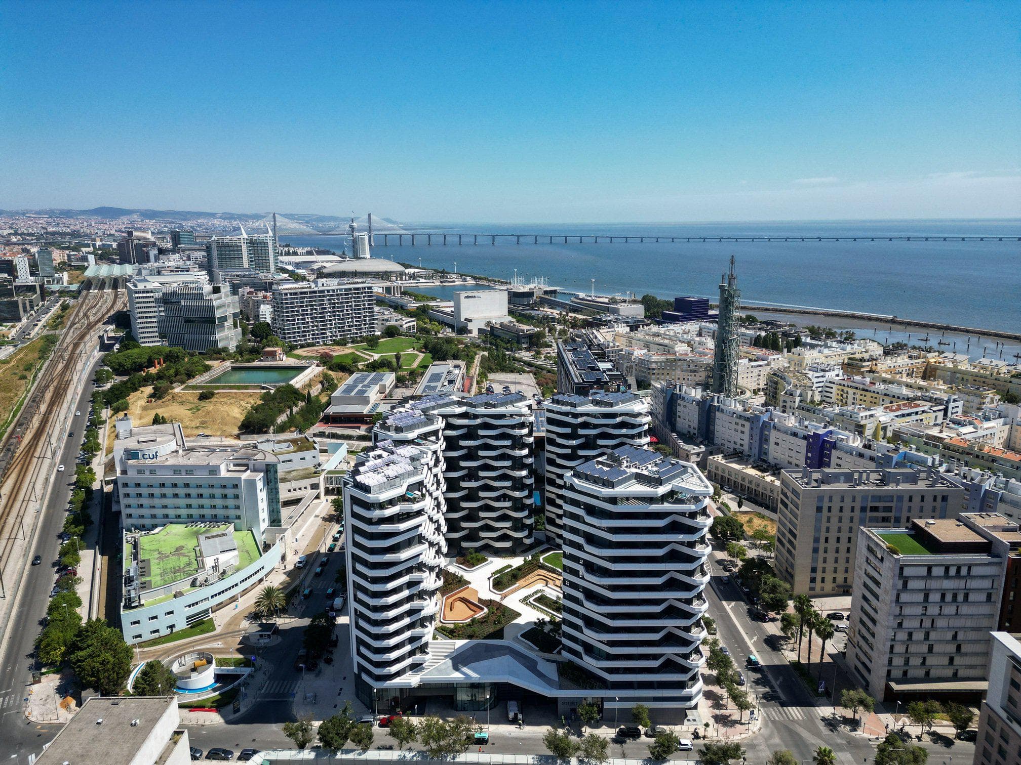 Exclusive residential complex on the banks of the Tagus River