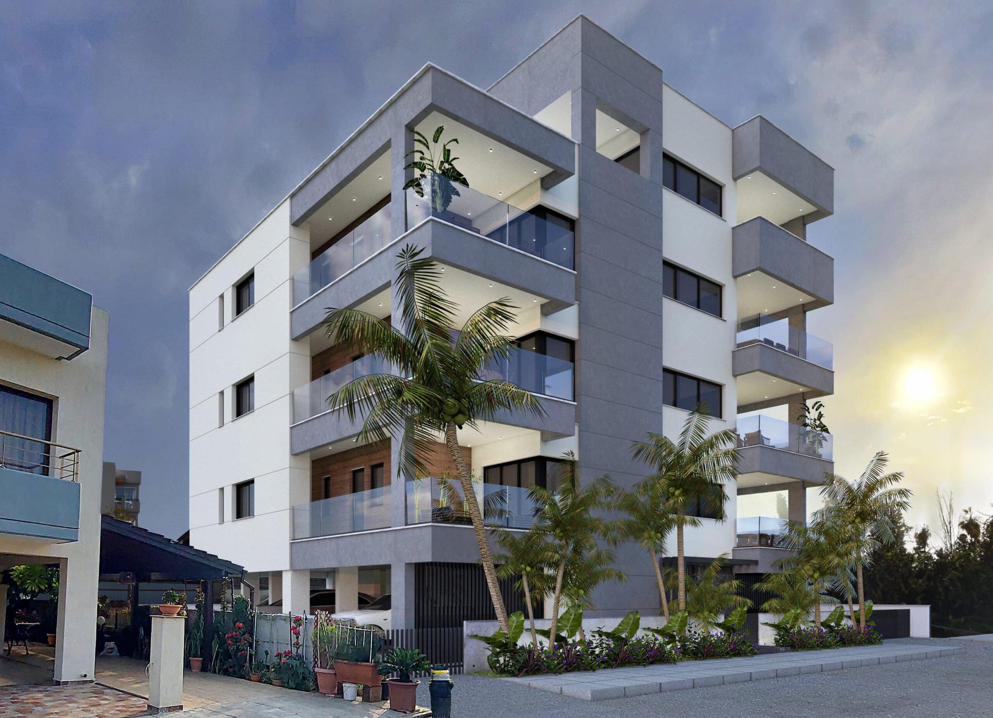 Low-rise residence close to Limassol Marina