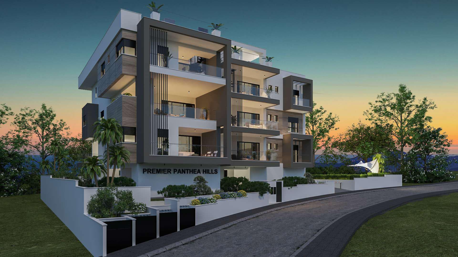 New residence with a swimming pool and a garden, Agios Athanasios
