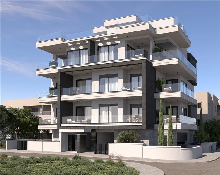 New gated residence 5 minutes away from the beach, in the heart of Agios Athanasios
