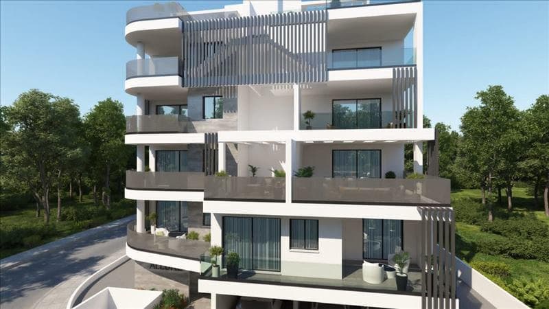 New luxury residence with a panoramic view close to the port of Larnaca