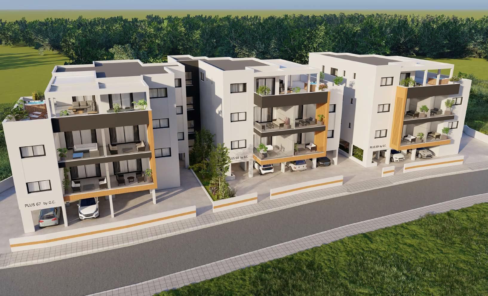 Apartments in a new residence near the beach, Pareklisia, Limassol