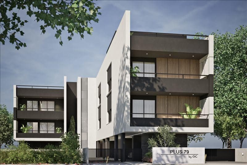 New residence with a parking close to the marina