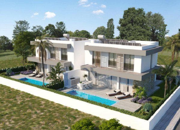 New complex of villas close to the beach and the center of Larnaca