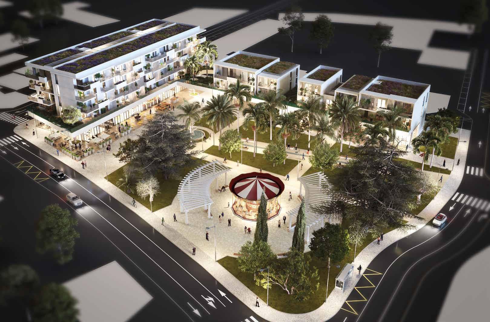 New residential complex in the center of Saint-Laurent-du-Var, Cote d'Azur