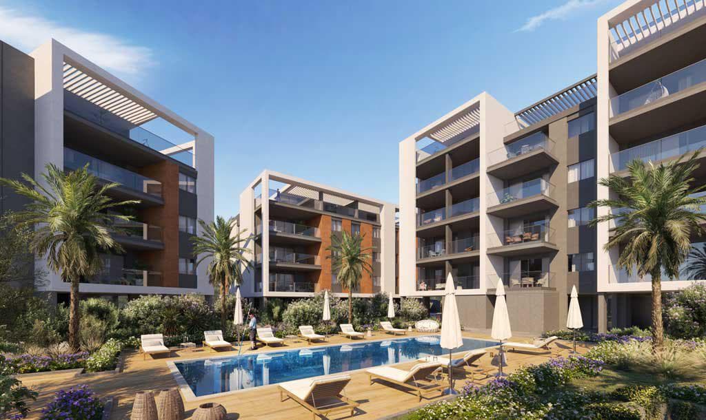 Modern residence with a swimming pool in a picturesque area, Limassol