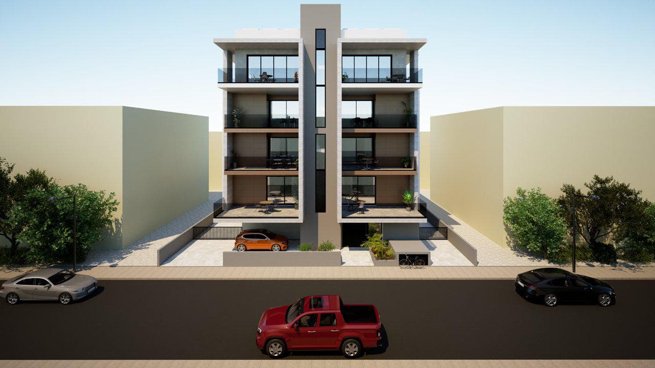 New residence with a covered parking in the center of Limassol