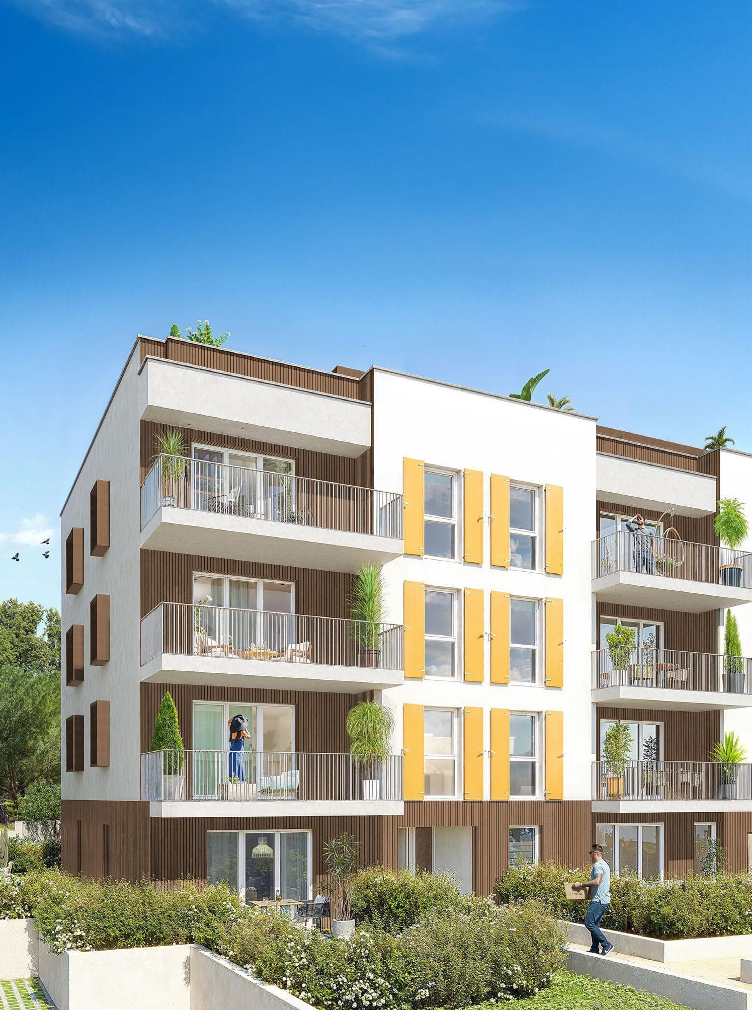 New apartments in a complex with a swimming pool, a garden and a parking, Antibes, Cote d'Azur