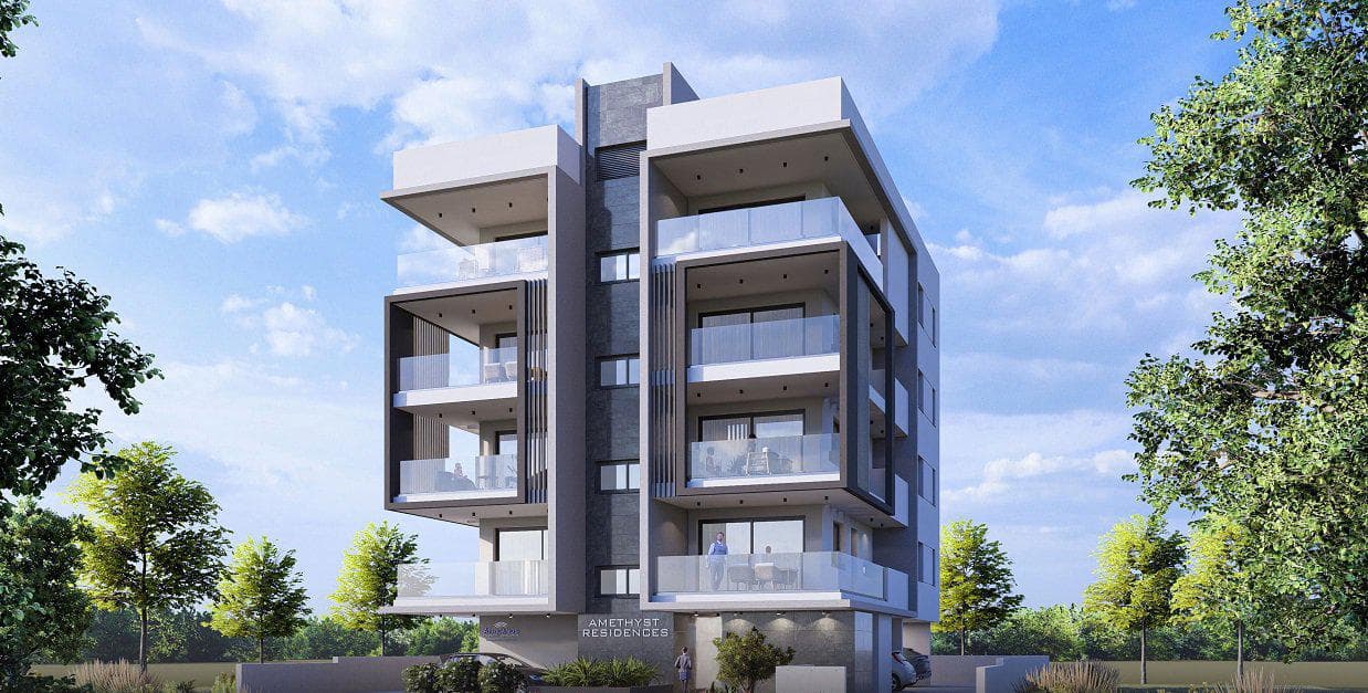 New residence with panoramic views in a prestigious area of Larnaca